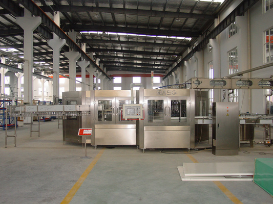 Auto Mineral Water Production Line 5000BPH Electric Driven Type