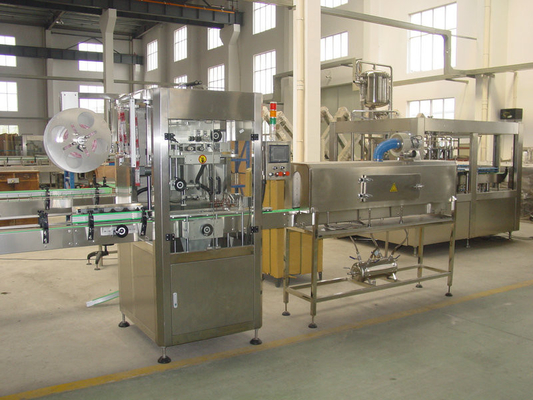 Máquina de poco ruido del aplicador de la manga del encogimiento de la máquina de etiquetado de la botella