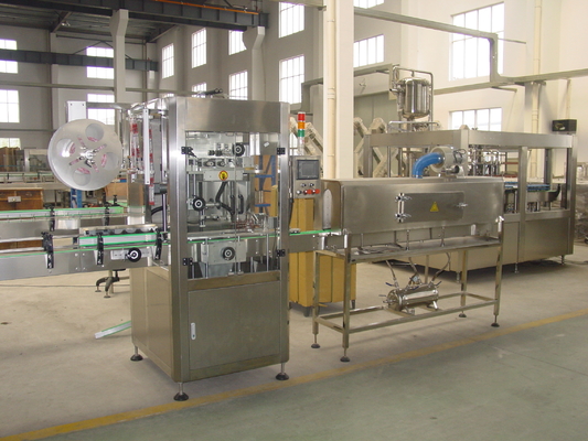 Máquina de etiquetado de la botella de la seguridad, máquina de etiquetado caliente del pegamento del derretimiento rollo automático FED