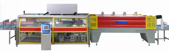 La máquina de alta velocidad cinco trifásicos del envoltorio retractor del calor alinea 380V 50Hz