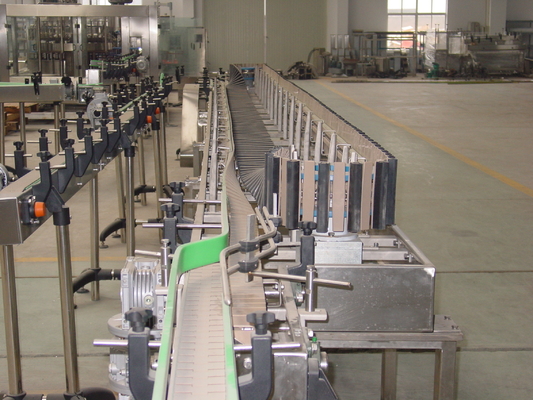 Sistemas de transportador automatizados del acero inoxidable SUS304 para la boca de esterilización de la botella del ANIMAL DOMÉSTICO